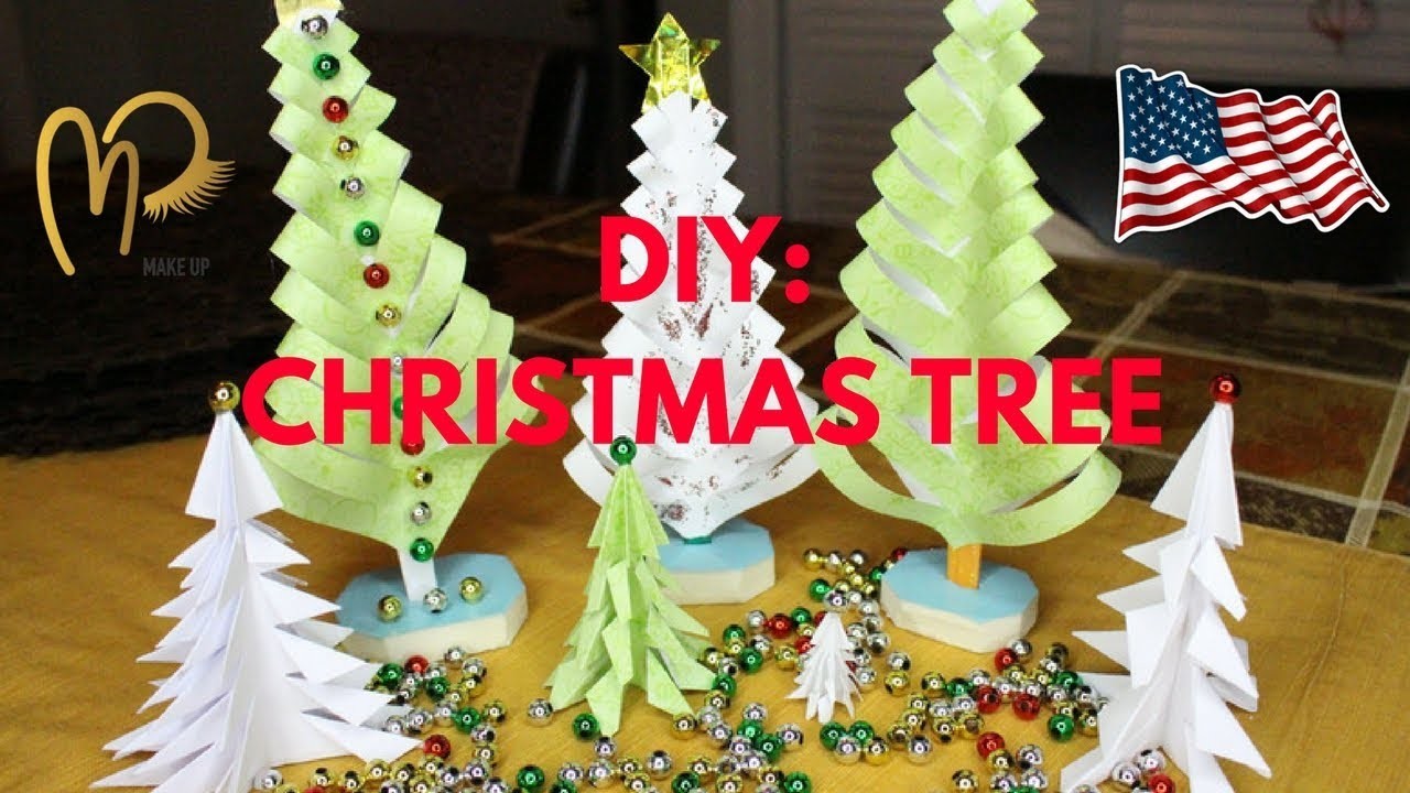 DIY: CHRISTMAS TREE!! hazlo fácil!! - MARLIS P.