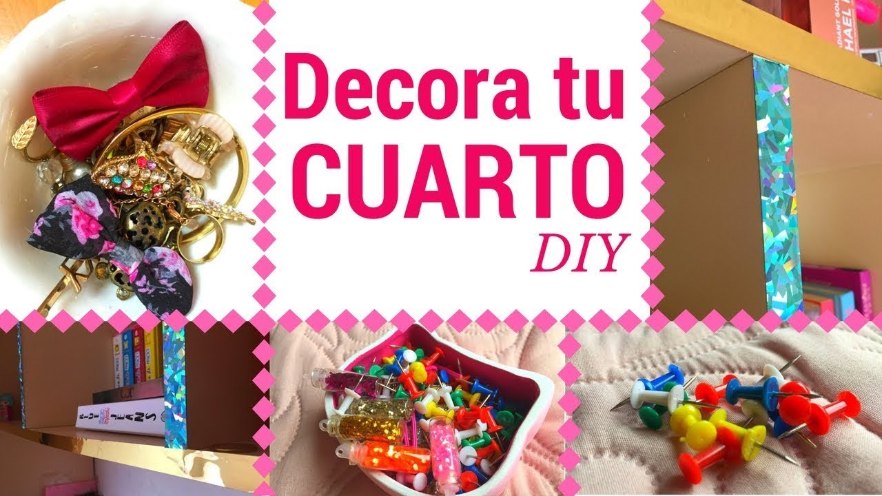 DIY DECORA tu CUARTO! Ideas FÁCILES y BONITAS ❤