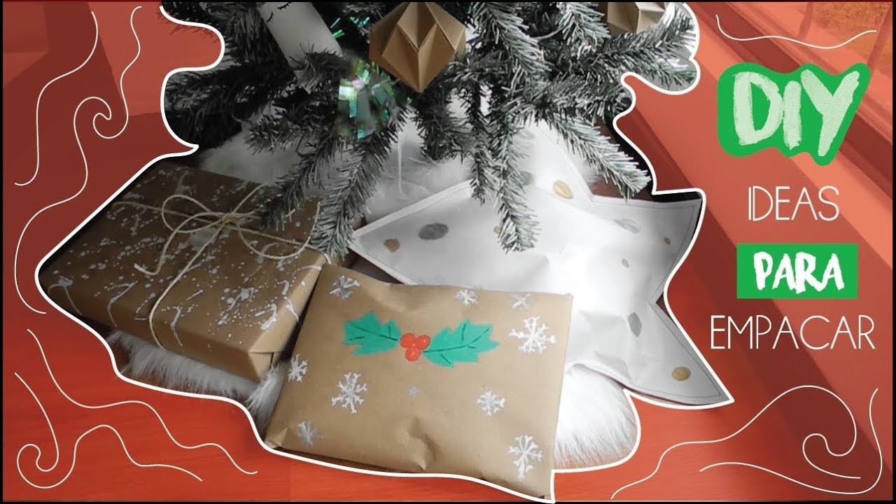 DIY Ideas para empacar regalos  | Valegard