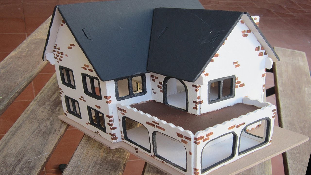 DIY: Puzzle 3d casa de madera