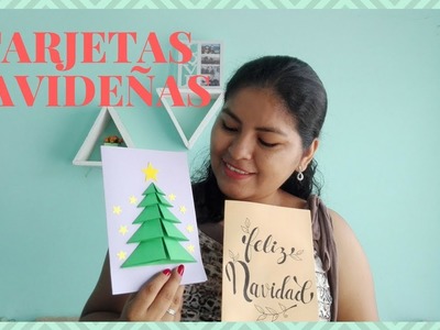 Manualidades: Tarjetas Navideñas | Estefany Morales