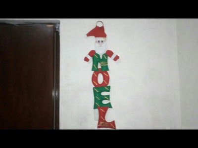 PAPA NOEL NAVIDEÑO  IRinconcito de manualidades