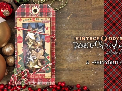 Tags Of Christmas - Reto 8 Shiny Brite Box