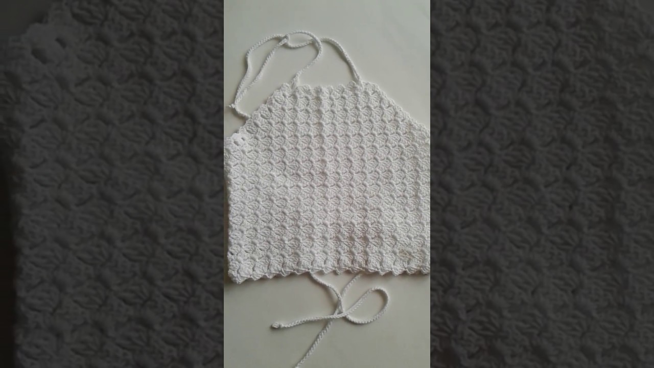 TOP Cropped - Arte Crochet Perú - Rosa Forno Collection