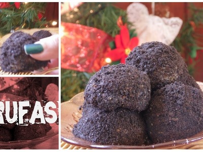 Trufas de chocolate - Especial 9 días de manualidades y recetas navideñas