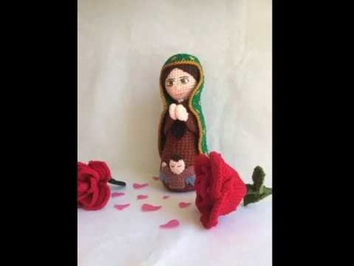 Virgen de Guadalupe amigurumi