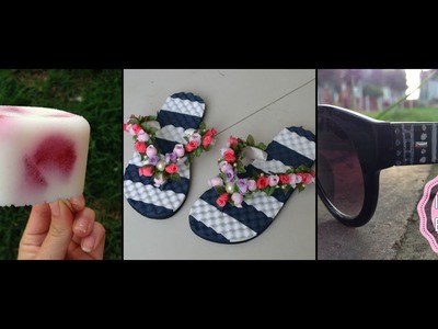 3 IDEAS PARA EL VERANO (helados saludables, sandalias y lentes de sol originales)