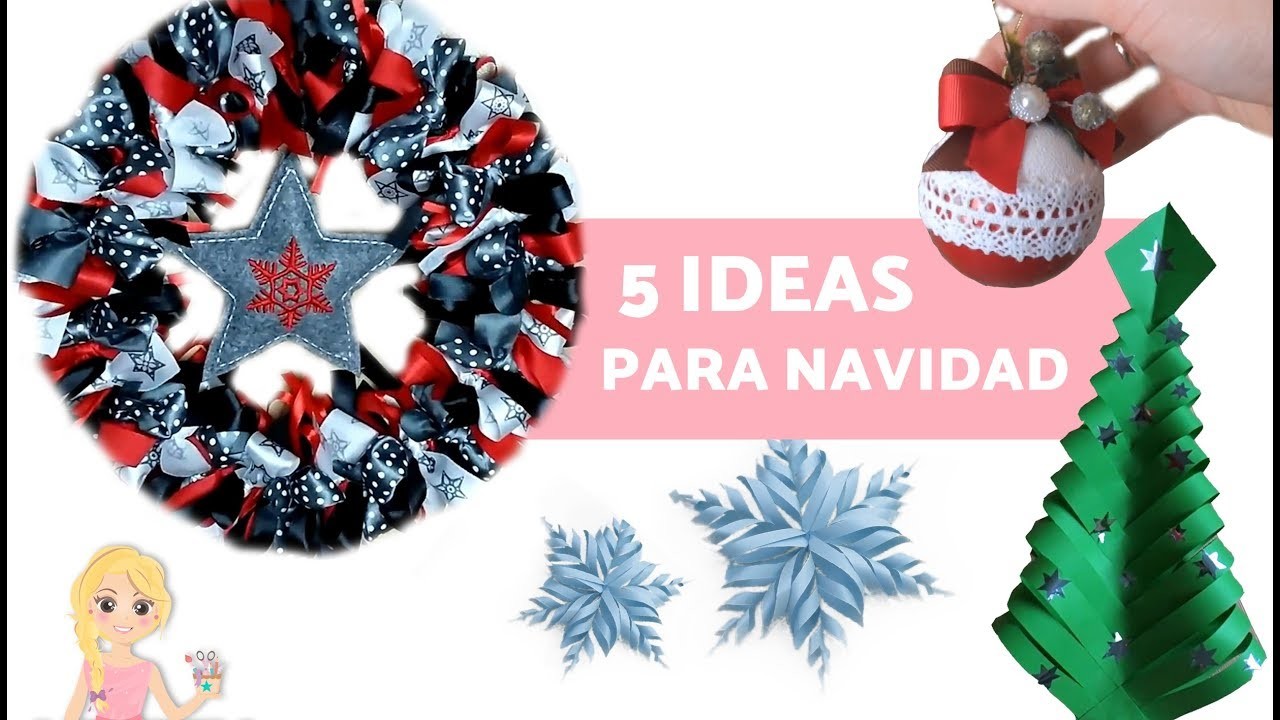 ADORNOS navideños - IDEAS para decorar en NAVIDAD