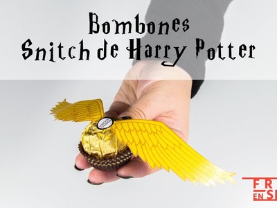 Bombones Snitch de Harry Potter DIY