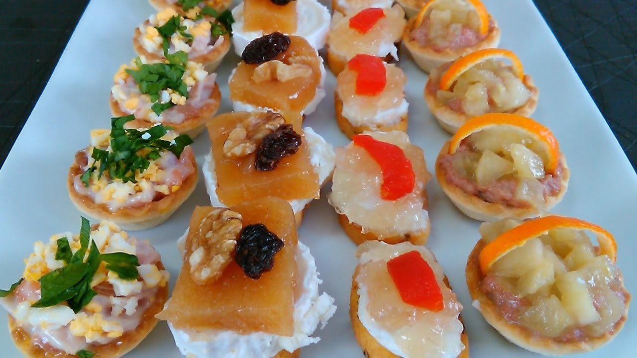 CANAPÉS DELICATESSEN.FIESTAS