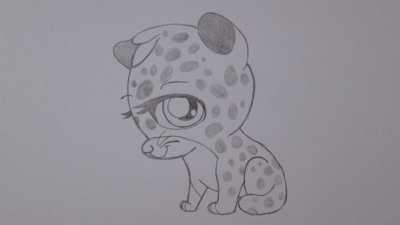 Cómo dibujar un leopardo