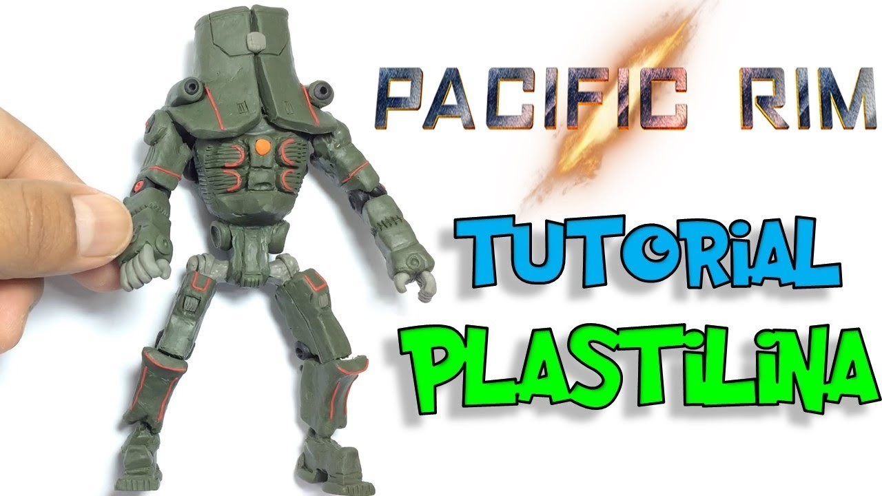 ✔️ COMO HACER UN CHERNO ALPHA DE TITANES DEL PACIFICO DE PLASTILINA ✔️ PACIFIC RIM