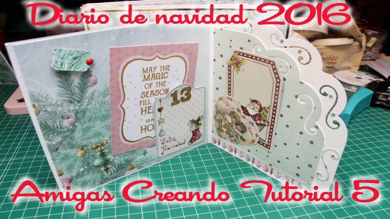 December daily || Diario de Navidad 2016 || Amigas Creando (5ta parte)