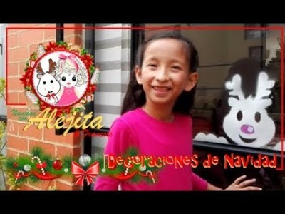 DIY Adornos Navideños - Adornos Ventanas - El mundo de Alejita y Francois