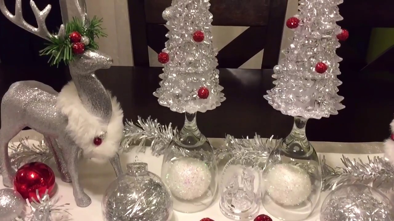DIY Decoracion de la tienda de 99 centavos renos y arbolitos navideños decorativos