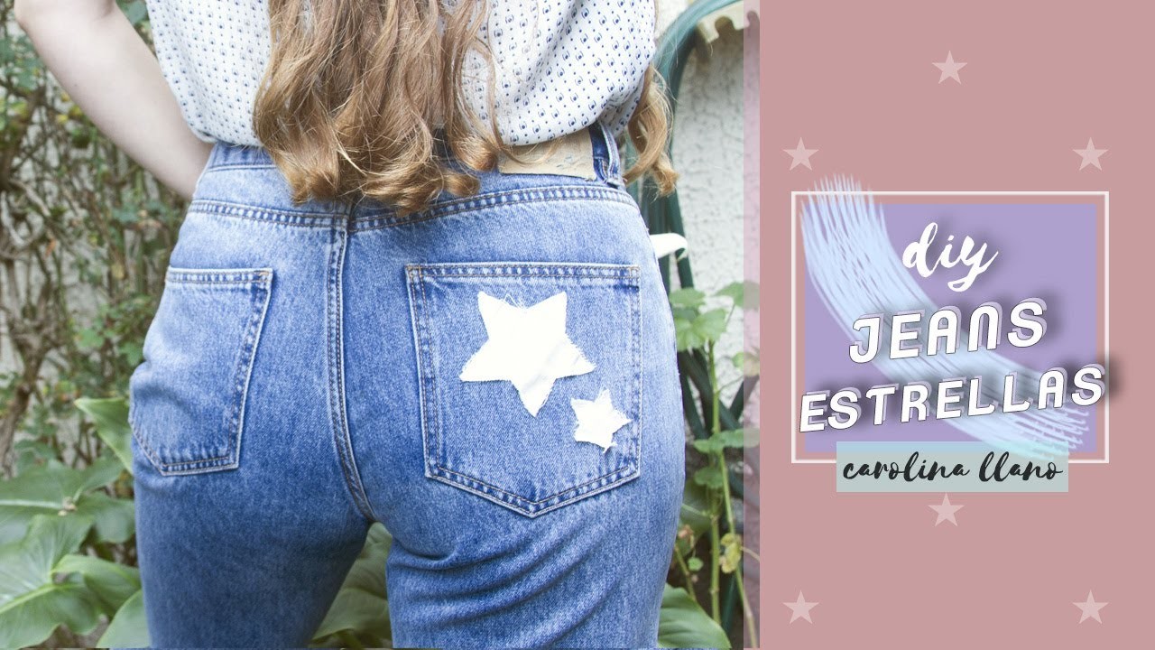 DIY Jeans con Estrellas - Stella McCartney Inspired | Carolina Llano