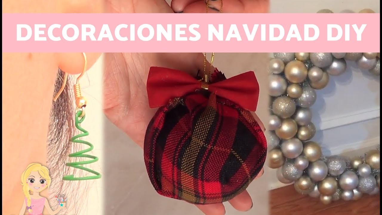 IDEAS para navidad ???? DECORACIONES NAVIDAD DIY