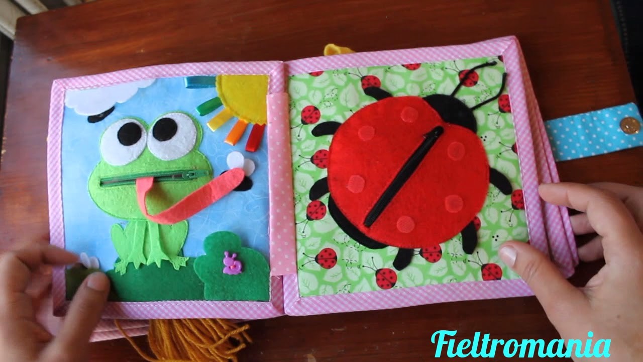 Libro sensorial, Quiet Book 4 - Fieltromania