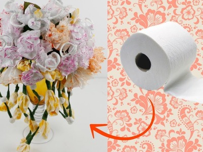 8 tipos de flores de papel higiénico