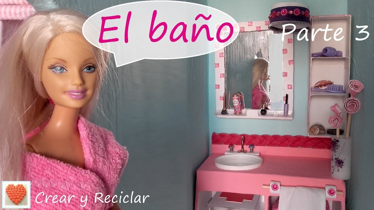 Baño para muñecas parte 3 DIY