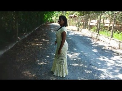 (CANHOTO) VESTIDO LONGO PARA REVEILLON- 5 PARTE