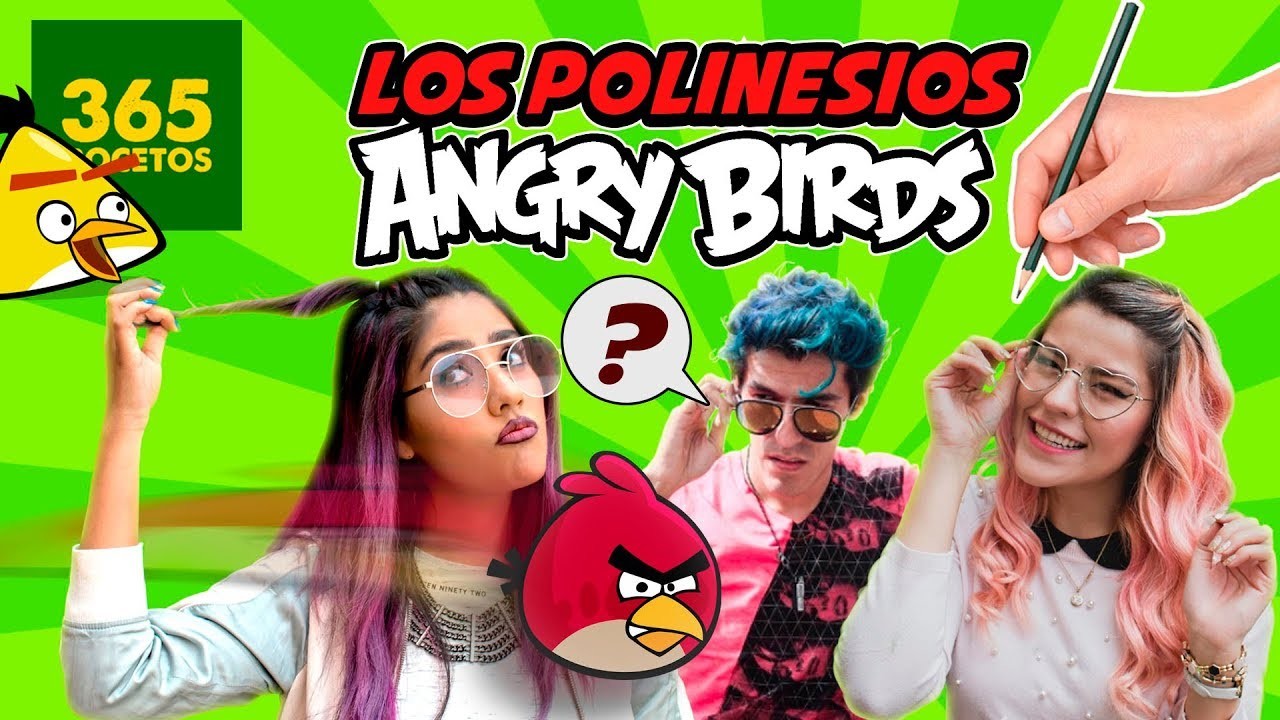 COMO DIBUJAR A LOS POLINESIOS ESTILO ANGRY BIRDS