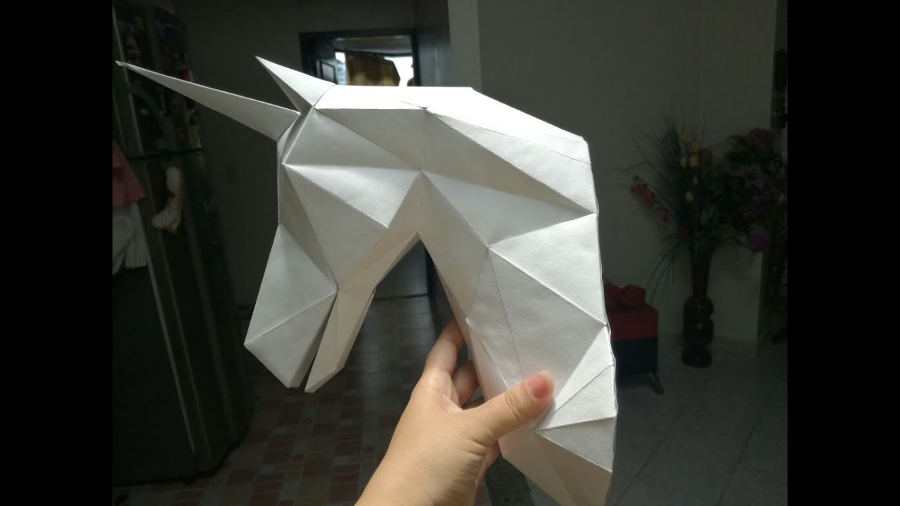 Como hacer un unicornio en 3D