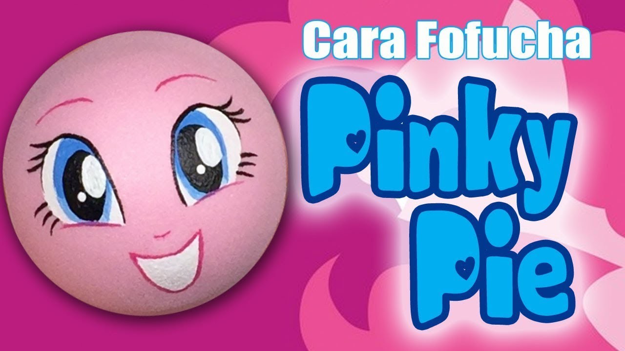 Como pintar cara para fofucha Pinky Pie (Equestrian Girls)