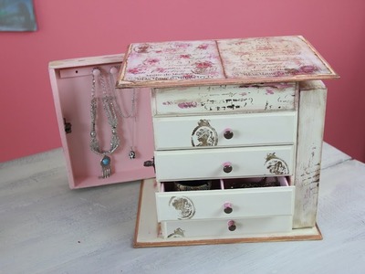 Decapado - Transferencia de Imagenes  - Acrilicos - Alhajero Vintage