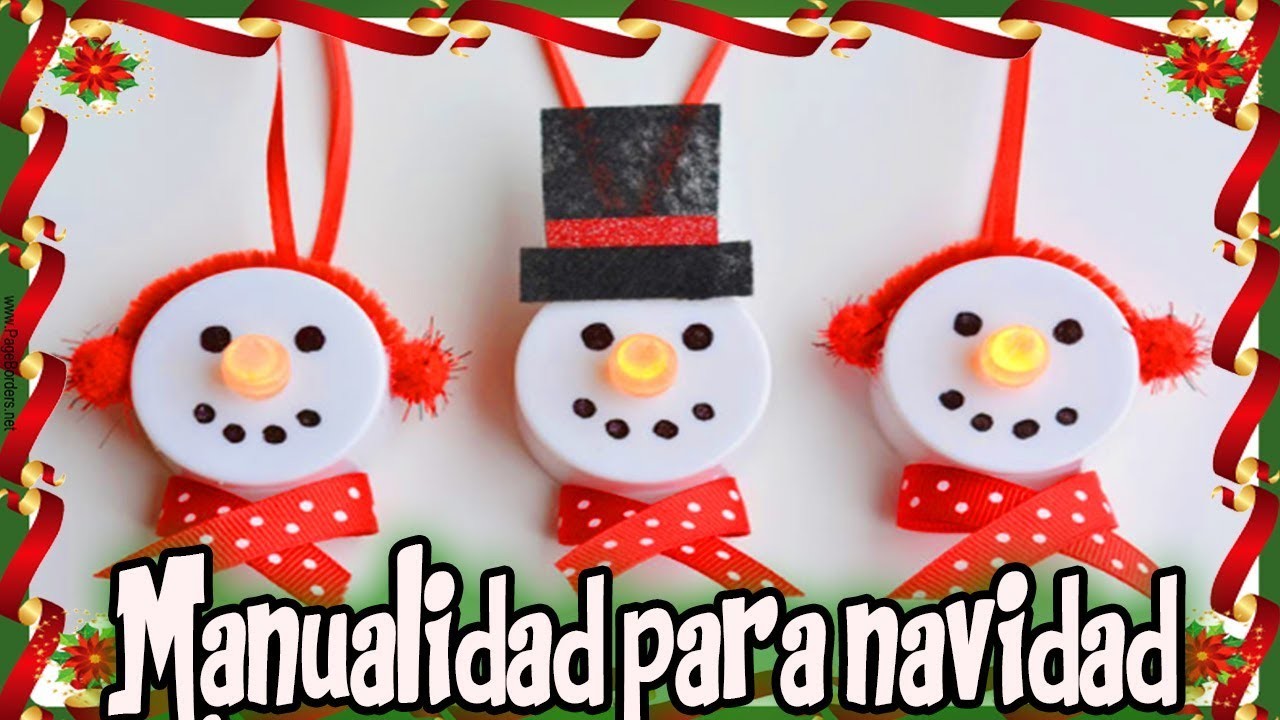 DIY - MUÑECO DE NIEVE (no es de nieve)  | Cooking Note