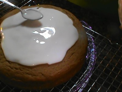 Glaseado blanco sencillo