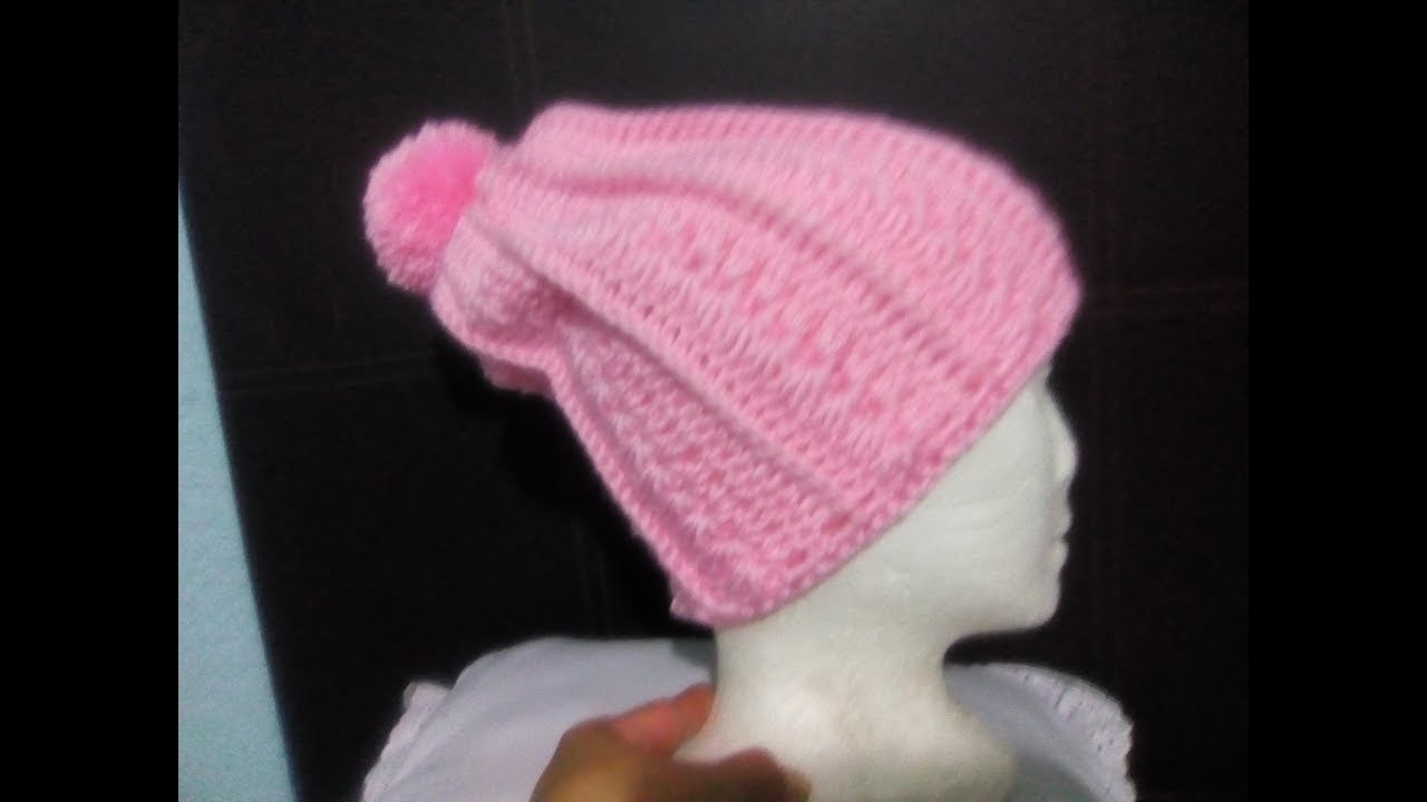 Gorro pink read