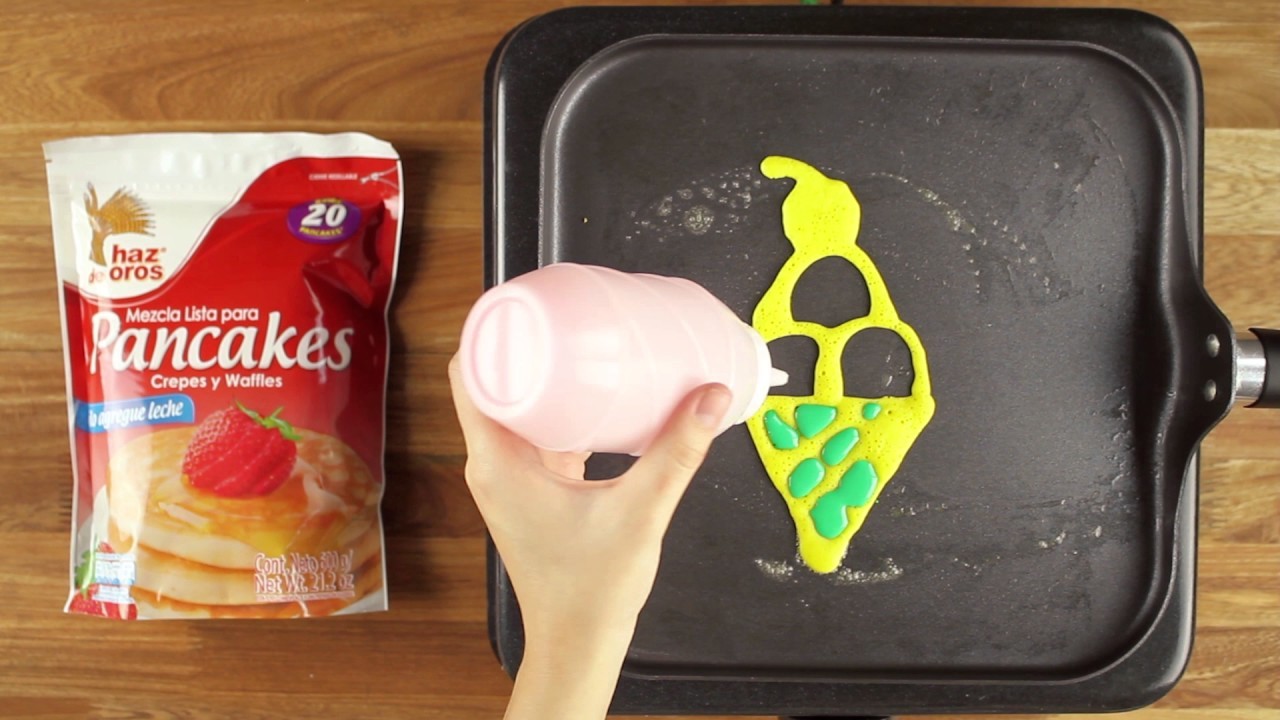 Los pancakes más divertidos con Haz de Oros