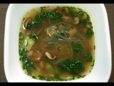 Sopa Oriental- Receta fácil