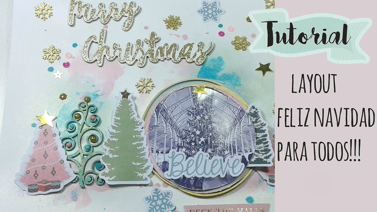 TUTORIAL de Layout feliz navidad, KORA projects