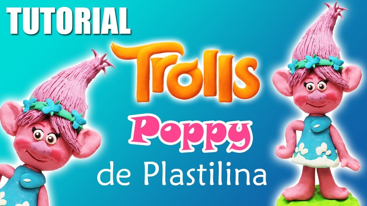 Tutorial POPPY TROLLS  de Plastilina