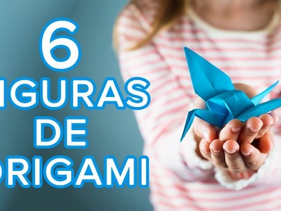 6 figuras de origami geniales para hacer en casa | Origami fácil para niños