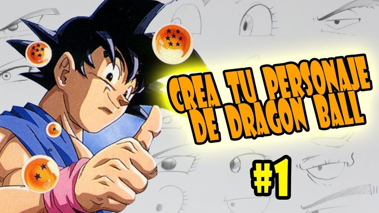 Aprende a cómo dibujar tu propio personaje de Dragon Ball | OJOS Y CABELLO #1 | Draw Up!