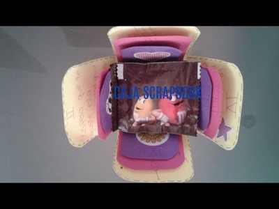 Caja scrapbook para regalar