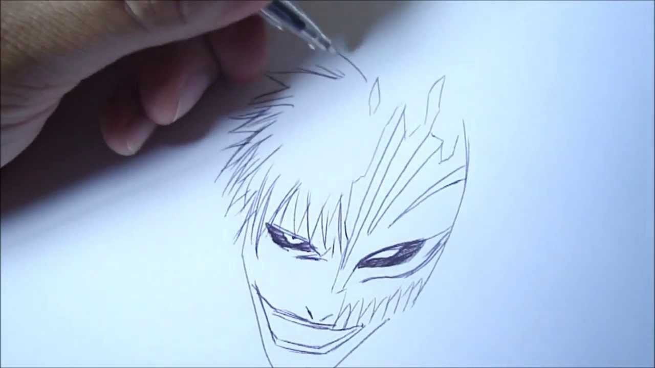 DIBUJANDO A ICHIGO