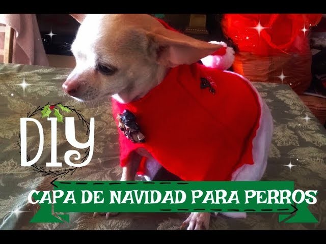 DIY: Capa Para Perros (Navidad)