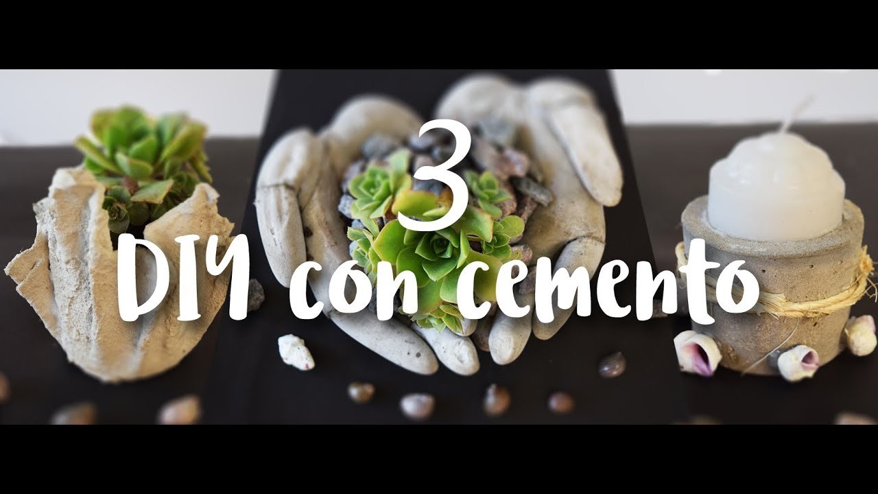 DIY Con Cemento - ★DIY TUTORIALES★