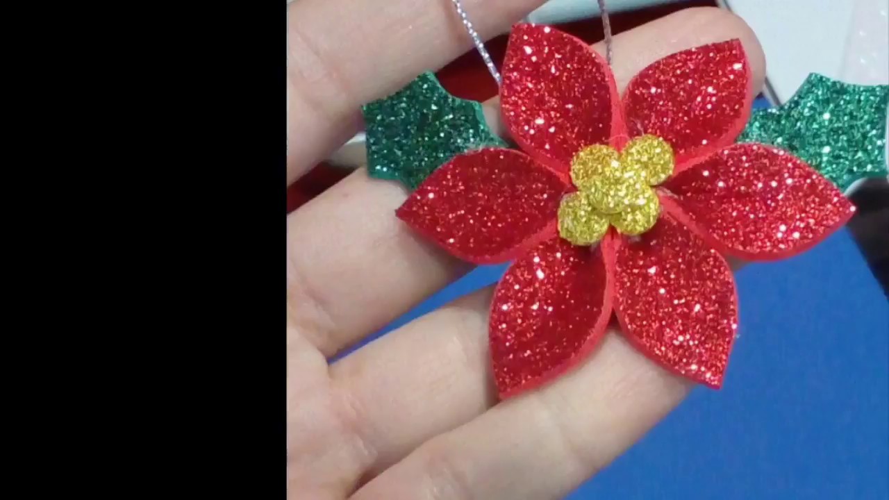 DIY flor de Navidad