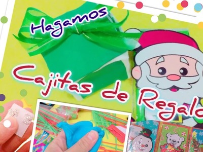 DIY HAGAMOS CAJITAS NAVIDEÑAS PARA REGALITOS !