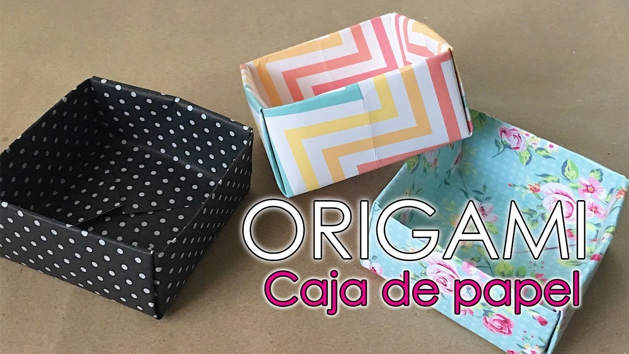 Origami - Caja de papel