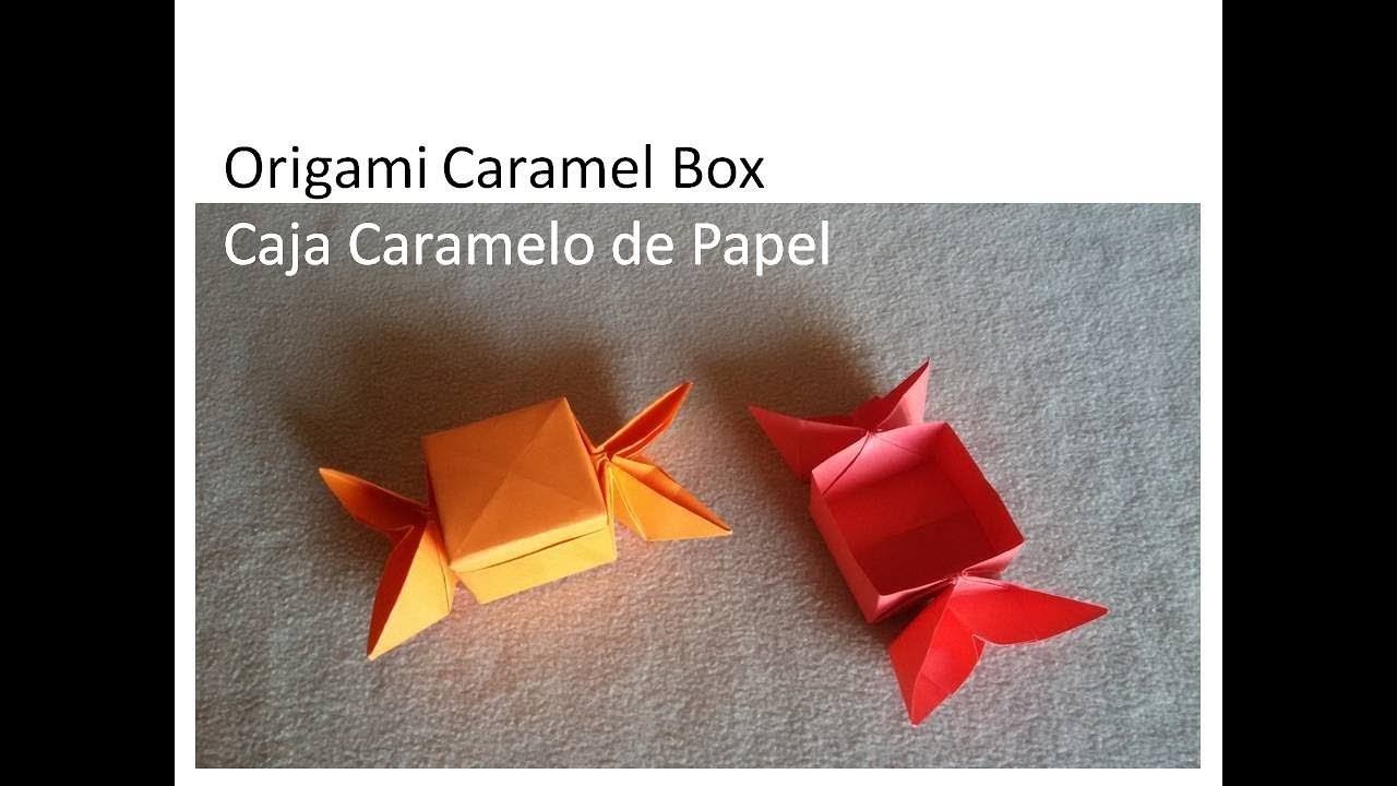 Origami Candy Box - Caja Caramelo de Papel