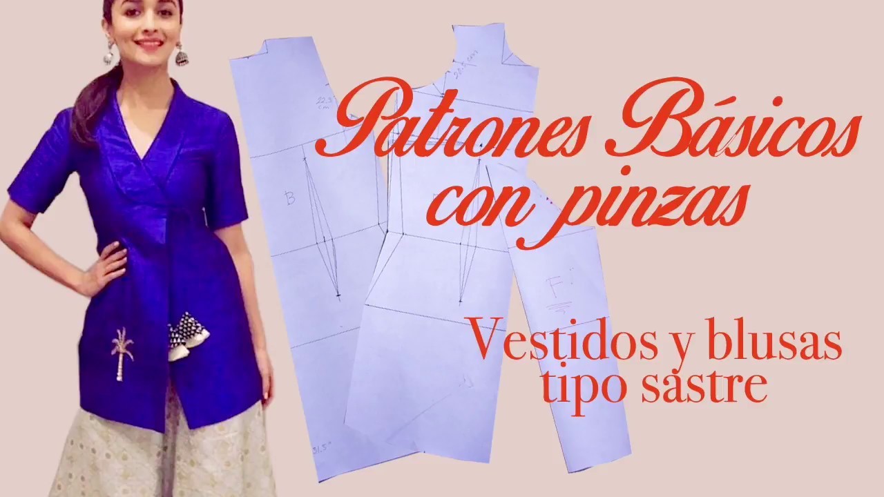 Patrones Básicos con pinzas (vestidos y tops) Cloud factory hispano