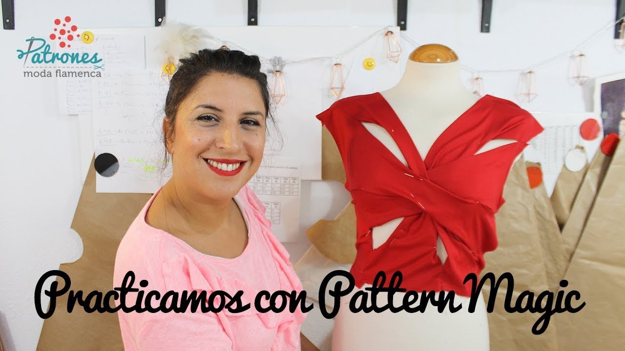 Prácticas con Pattern Magic - Patronista Flamenca