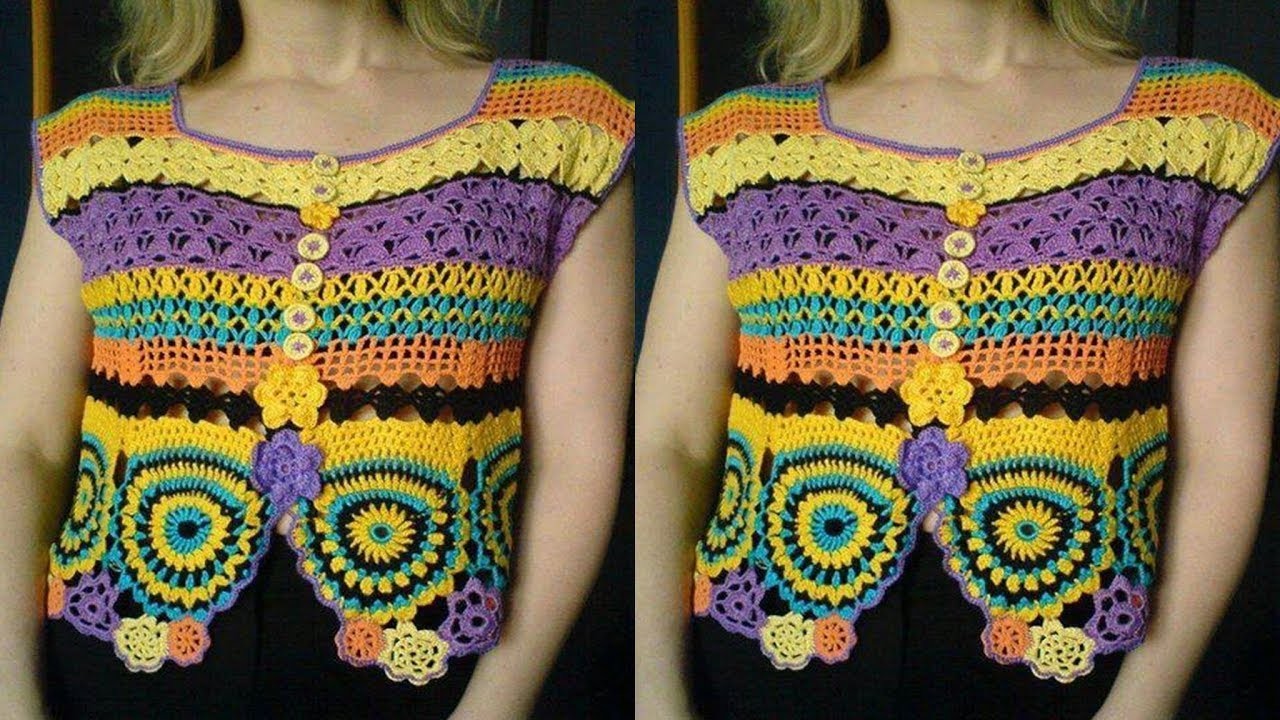 Tejidos a Crochet. Multicolor