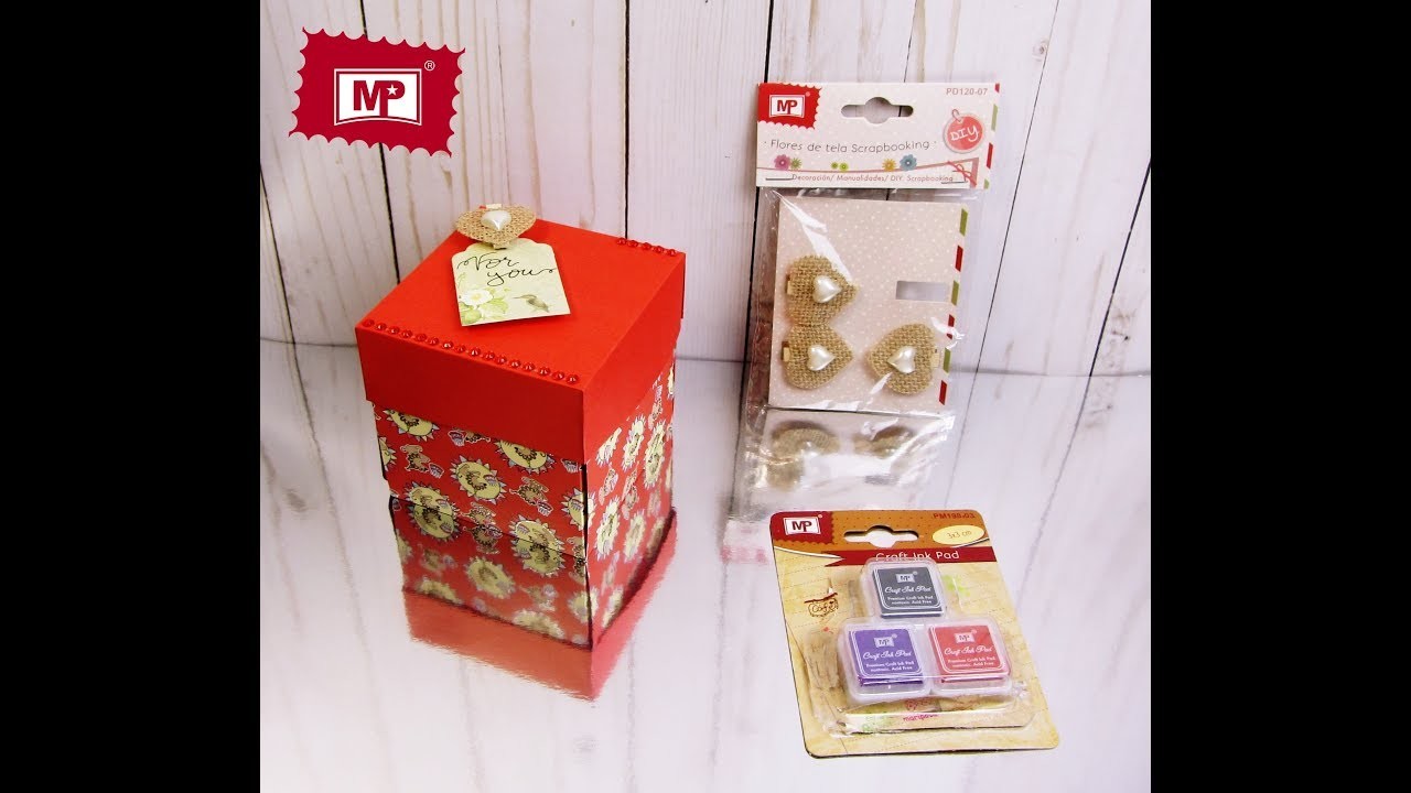 TUTORIAL EXPLOSION BOX || CON PRODUCTOS MP || DIY